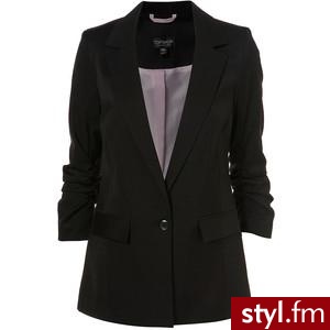 Ruch 3/4 Sleeve Blazer - Polyvore. Pobrano ze strony: http://www.polyvore.com/ruch_sleeve_blazer/thing?id=16784508 - Pozostałe Ciuchy Moda