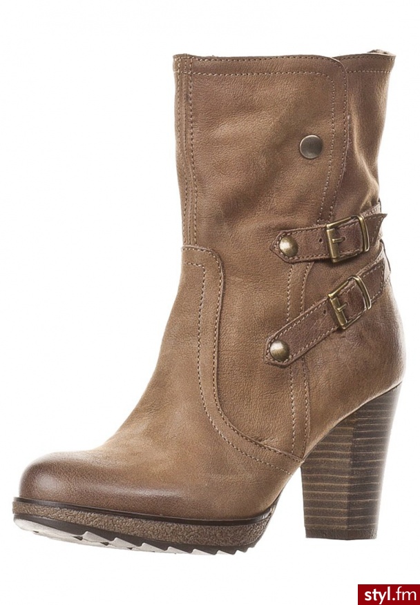 Pier One Botki brązowy - Botki Buty Moda