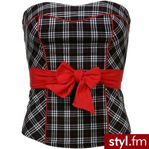 Plaid Tie - Pozostałe Ciuchy Moda
