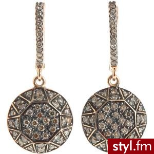 Dangling Gem Earrings - Ileana Makri - Polyvore. Pobrano ze strony: http://www.polyvore.com/dangling_gem_earrings/thing?id=23087350 - Pozostałe Dodatki Moda