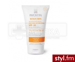 IWOSTIN SOLECRIN Emulsja SPF30 100 ml - Emu Buty Moda