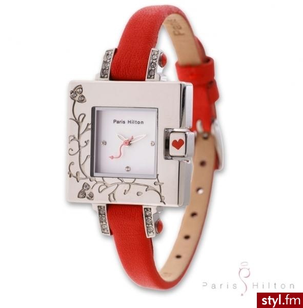 śliczny zegarek od Paris Hilton z kryształkami Swarovskiego - 109 Euro - Pozostałe Dodatki Moda