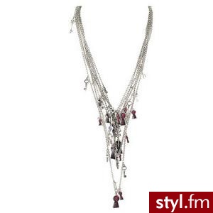om Binns for Disney Couture Multi Keys Silver Necklace - Polyvore. Pobrano ze strony: http://www.polyvore.com/om_binns_for_disney_couture/thing?id=18537591 - Pozostałe Dodatki Moda