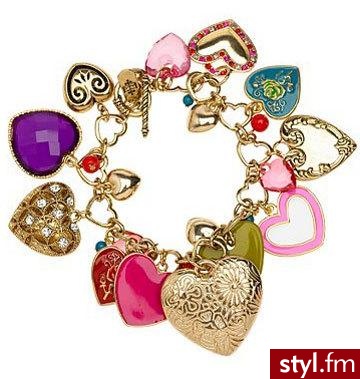 Serduszka na zbliżające się Walentynki. Erickson Beamon, £15. - Pozostałe Dodatki Moda