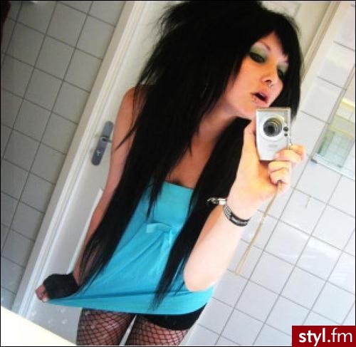 Jesse Cupcake - EMO Alternatywne Średnie Fryzury
