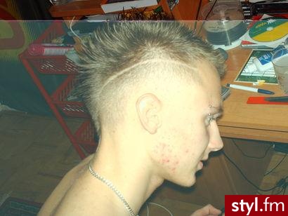 Punk Rock Alternatywne Średnie Fryzury