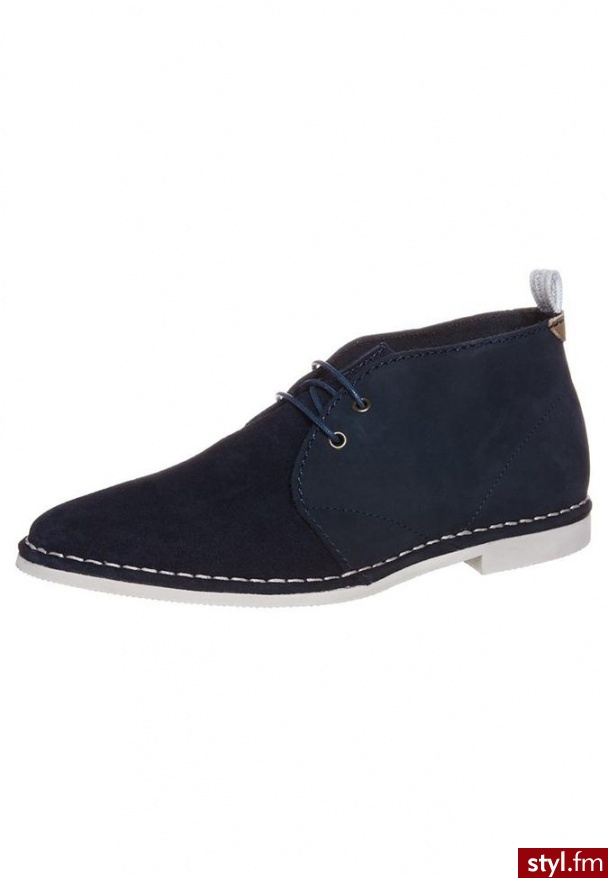 Swear DAVIS Sznurowane sportowe niebieski Trzewiki Granat - Kozaki Buty Moda