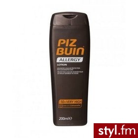 Piz Buin Allergy lotion Emulsja do opalania dla skóry wrażliwej SPF 50+ 200 ml - Emu Buty Moda