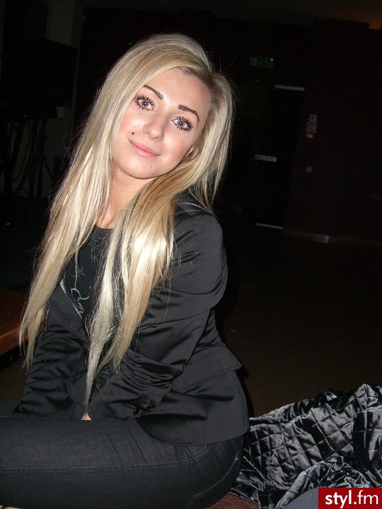 Blond Rozpuszczone Proste Na co dzień Długie Fryzury