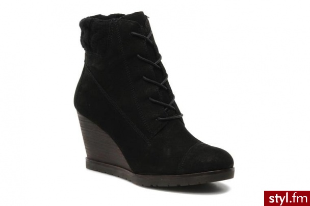 Marc O’Polo PÓŁBUTY I BOTKI NYLONNE BY MARC O’POLO (Czarny) - Botki Buty Moda