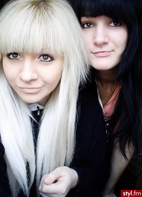 EMO Alternatywne Średnie Fryzury