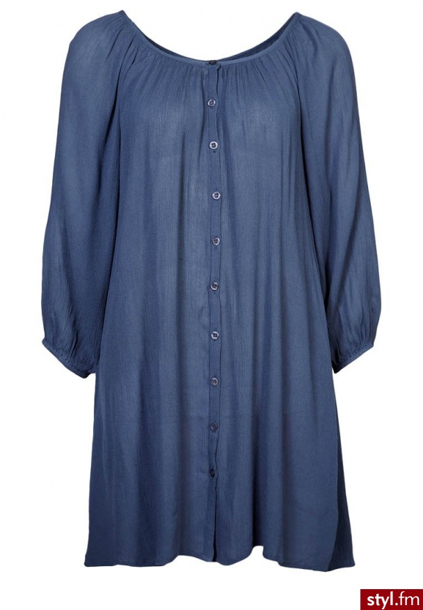 Kaffe NEW AMBER Tunika niebieski (530504-2) - Tuniki Ciuchy Moda
