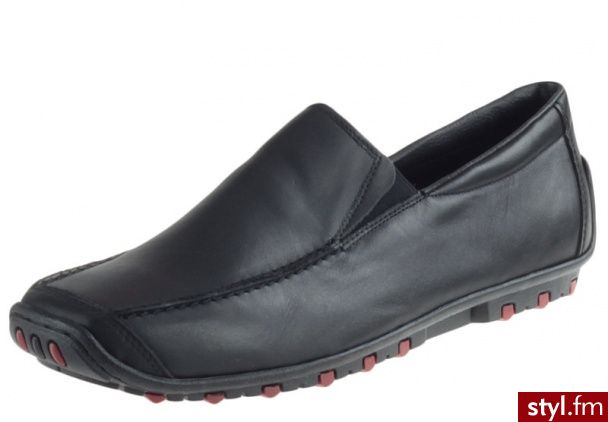 Rieker Półbuty 08960-00 Czarne - Półbuty Buty Moda