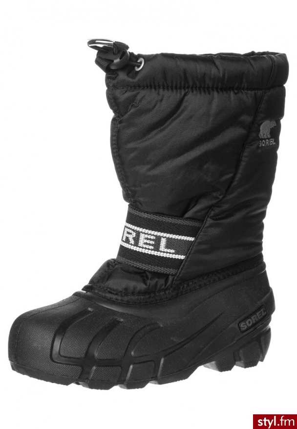 Sorel CUB Śniegowce czarny (NC1799) - Pozostałe Buty Moda