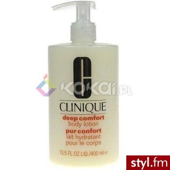 Clinique Deep Comfort Body Lotion mleczko do ciała 400 ml - Body Bielizna Moda