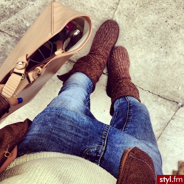 Jeansy Spodnie Moda