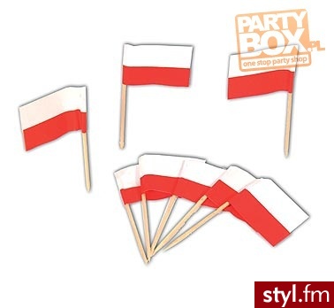 Szpilki FLAGA POLSKI (144szt.) (KH-FLPL) - Szpilki Buty Moda
