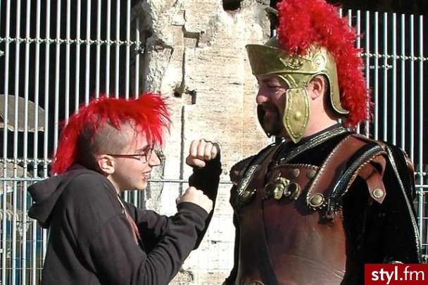 Punk Rock Alternatywne Średnie Fryzury