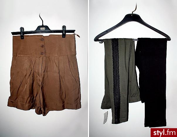 leginsy spodenki - Pozostałe Ciuchy Moda