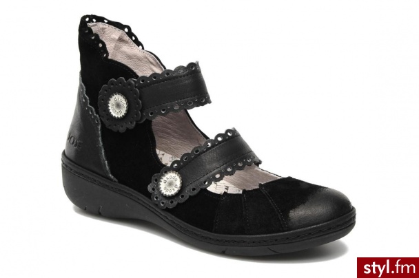 Dkode Balerinki Nani (Czarny) - Balerinki Buty Moda