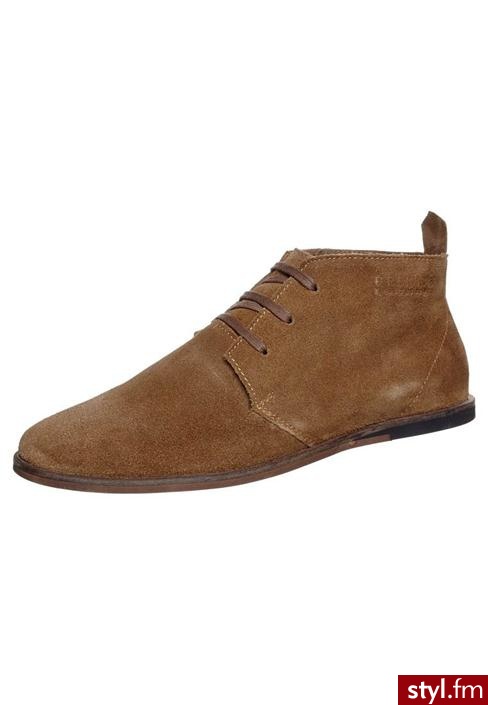 Jack & Jones DRAKE Botki sznurowane brązowy - Botki Buty Moda