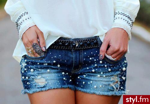 Szorty Spodnie Moda