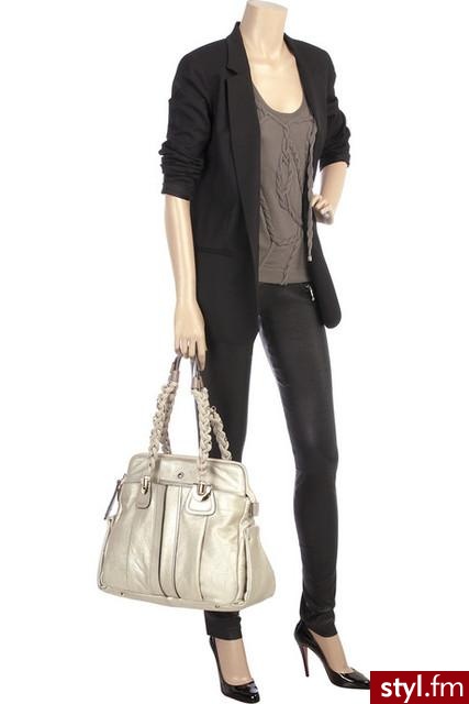 Torba - Chloe; top - Celine; legginsy - Les Chiffoniers; buty - Laoboutin; sweterek - Chloe. / jak dla mnie torba jest świetna! - Pozostałe Ciuchy Moda