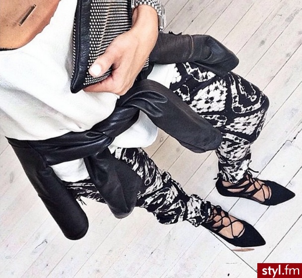 Balerinki Buty Moda