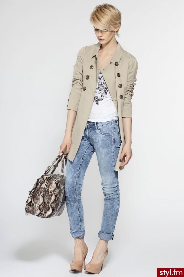 Jeansy Spodnie Moda