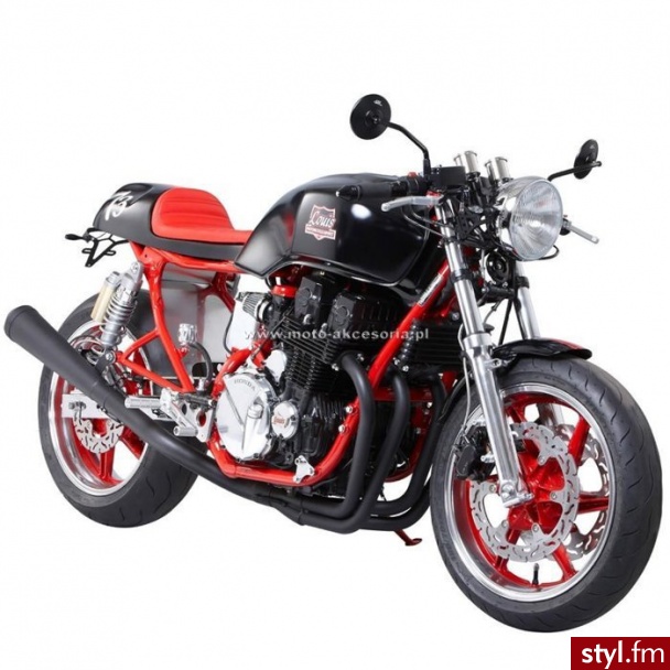 Układ wydechowy SpeedPro 4-1 ze stali nierdzewnej do motocykla HONDA CB 750 kpl. czarny - Pozostałe Buty Moda