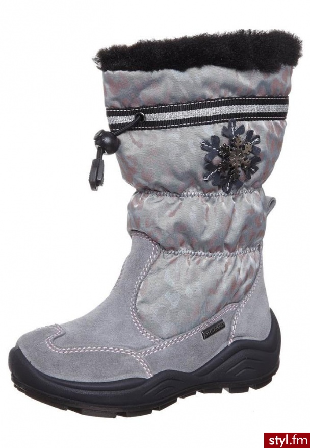 STUPS Śniegowce szary (93748) - Pozostałe Buty Moda
