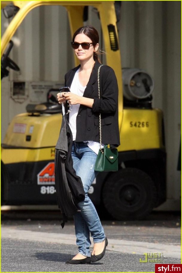 Rachel Bilson. - Moda uliczna Inne Moda