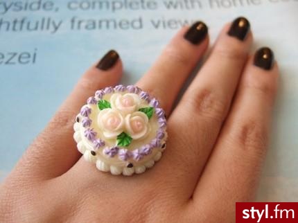 Oryginalny pierścionek dostępny na etsy.com - Pozostałe Dodatki Moda