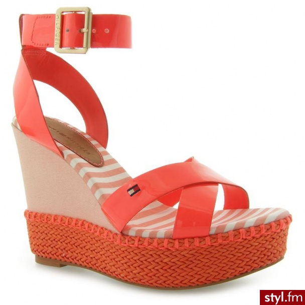 Tommy Hilfiger ESTELLE 1 FW56815826 025 NECTARINE/APRICOT BLUSH - Koturny Buty Moda