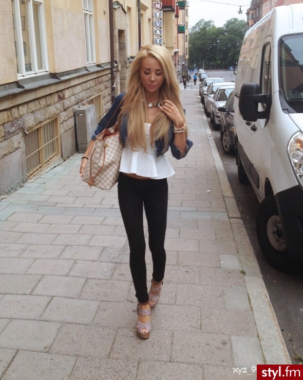 Jeansy Spodnie Moda