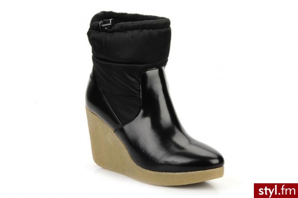 Elle PÓŁBUTY I BOTKI HELIOS BY ELLE (Czarny) - Botki Buty Moda