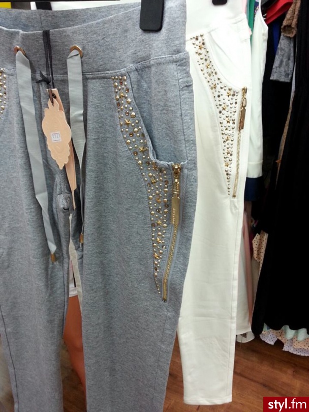 Dresowe Spodnie Moda