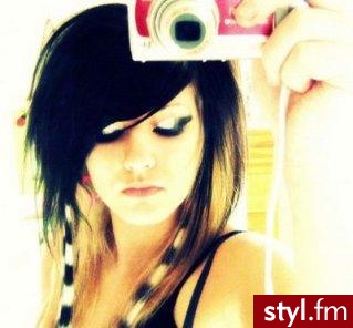 EMO Alternatywne Średnie Fryzury