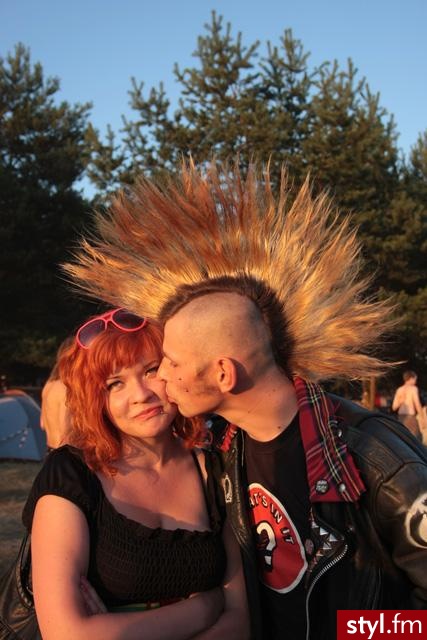 Punk Rock Alternatywne Średnie Fryzury