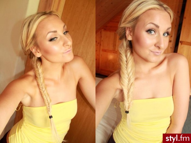 kłosek - Blond Rozpuszczone Proste Na co dzień Długie Fryzury