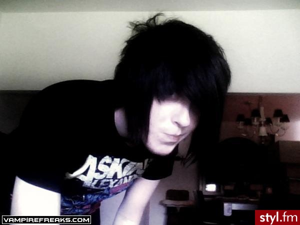 EMO Alternatywne Średnie Fryzury
