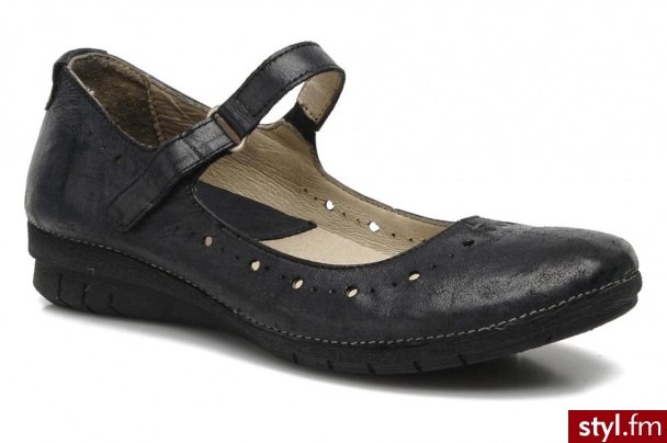 KHRIO BALERINKI INO BY (Czarny) - Balerinki Buty Moda
