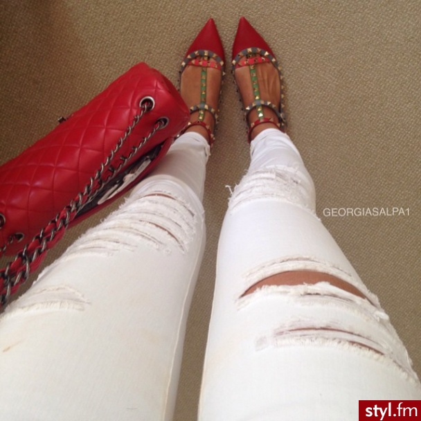 Jeansy Spodnie Moda