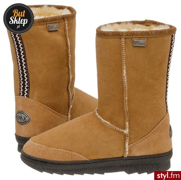 EMU AUSTRALIA BUTY PLATINUM OUTBACK LO CHESTNUT (WP10028) - Emu Buty Moda