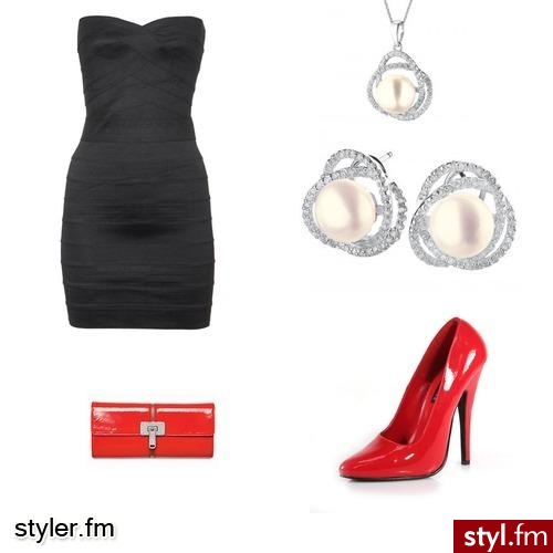 sukienka. szpilki - Styler