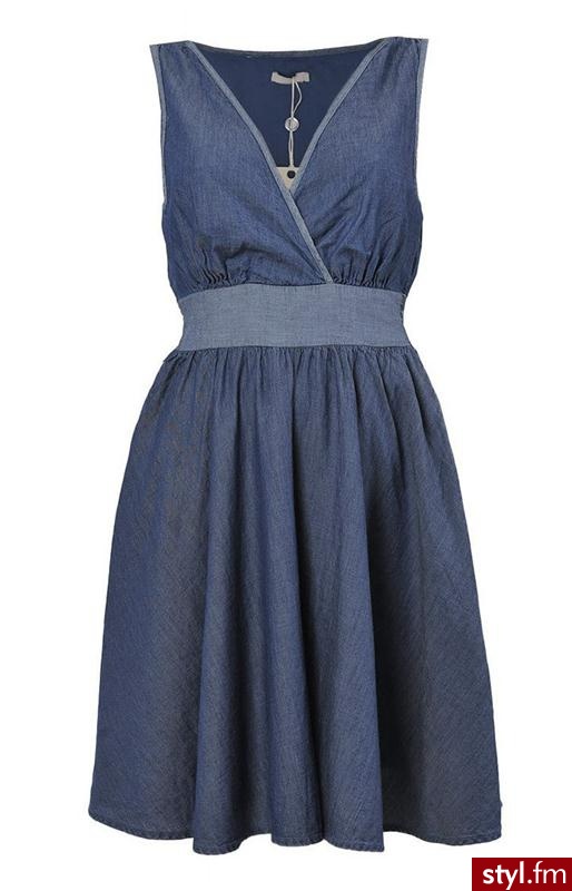 B.YOUNG SUKIENKA 4062002730 (jeans) - Pozostałe Sukienki Moda