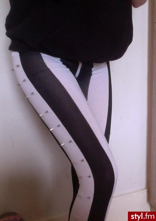 Leginsy Spodnie Moda