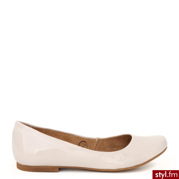 Venezia BALERINY 903 VER BEIGE - Balerinki Buty Moda