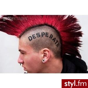 Punk Rock Alternatywne Średnie Fryzury