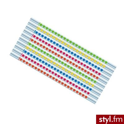zimne napoje smakują najlepiej przez słomki komplet 10 kolorowych słomek Zak!Pop! pozwoli cieszyć się chłodnymi drinkami. - 39.90zl - Gadżety Inne Moda
